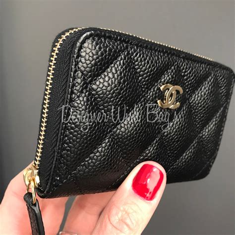 chanel iphone wallet|chanel small zipper wallet.